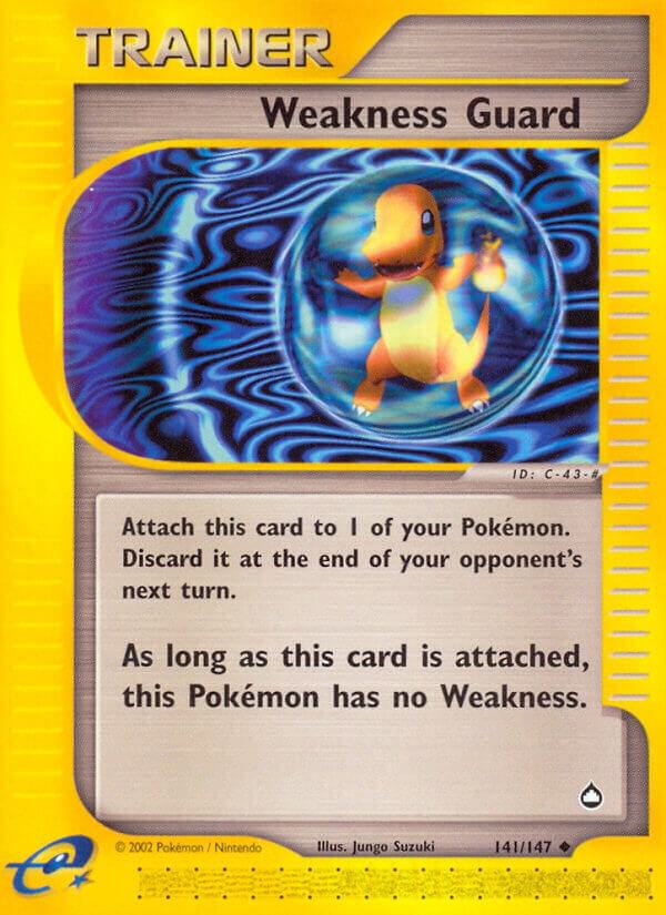 Pokemon Weakness Guard 141/147 Aquapolis