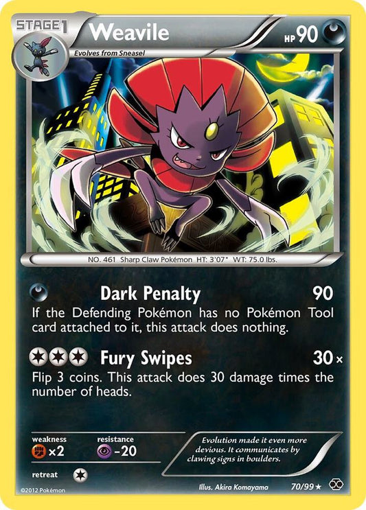 Pokemon Weavile 70/99 Next Destinies