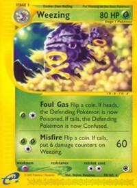 Pokemon Weezing 70/165 Expedition Base Set