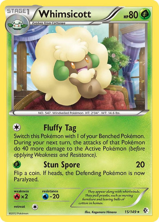 Pokemon Whimsicott 15/149 Boundaries Crossed