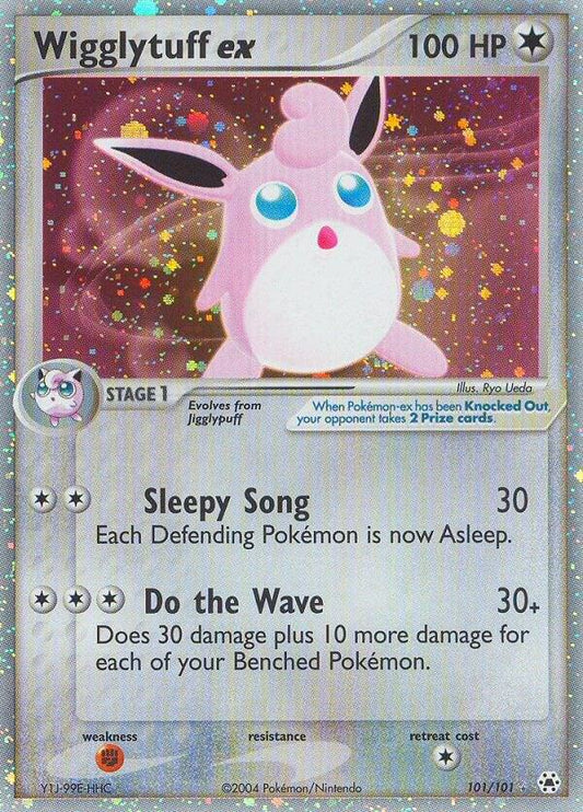 Pokemon Wigglytuff ex 101/101 Hidden Legends