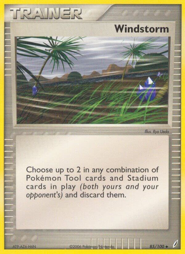 Pokemon Windstorm 85/100 Crystal Guardians