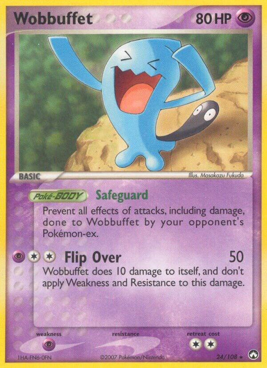 Pokemon Wobbuffet 24/108 Power Keepers