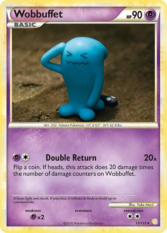 Pokemon Wobbuffet 13/123 HeartGold & SoulSilver