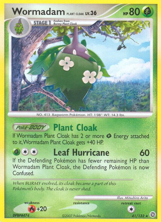 Pokemon Wormadam [Plant Cloak] 41/132 Secret Wonders