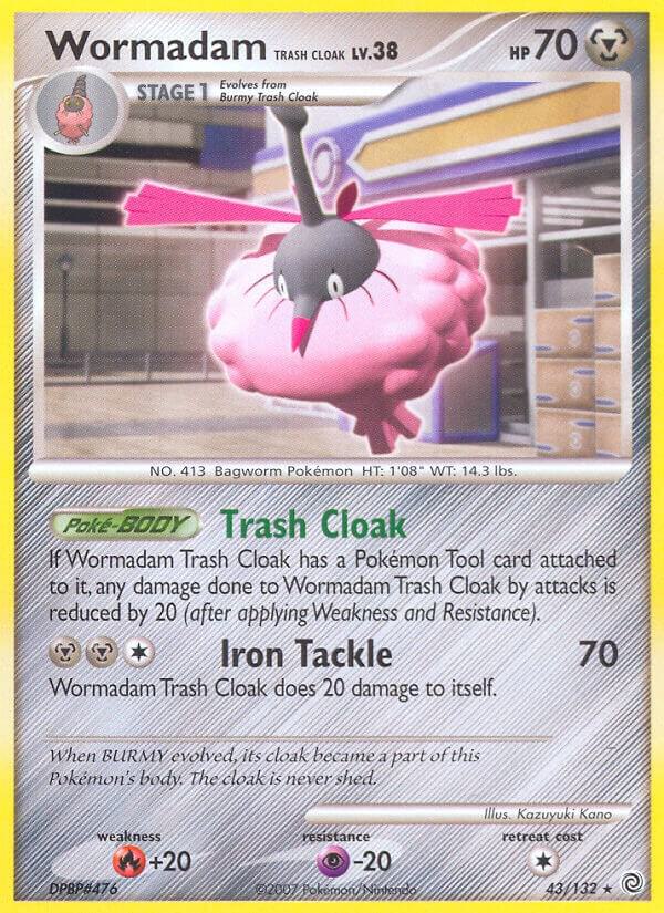 Pokemon Wormadam [Trash Cloak] 43/132 Secret Wonders