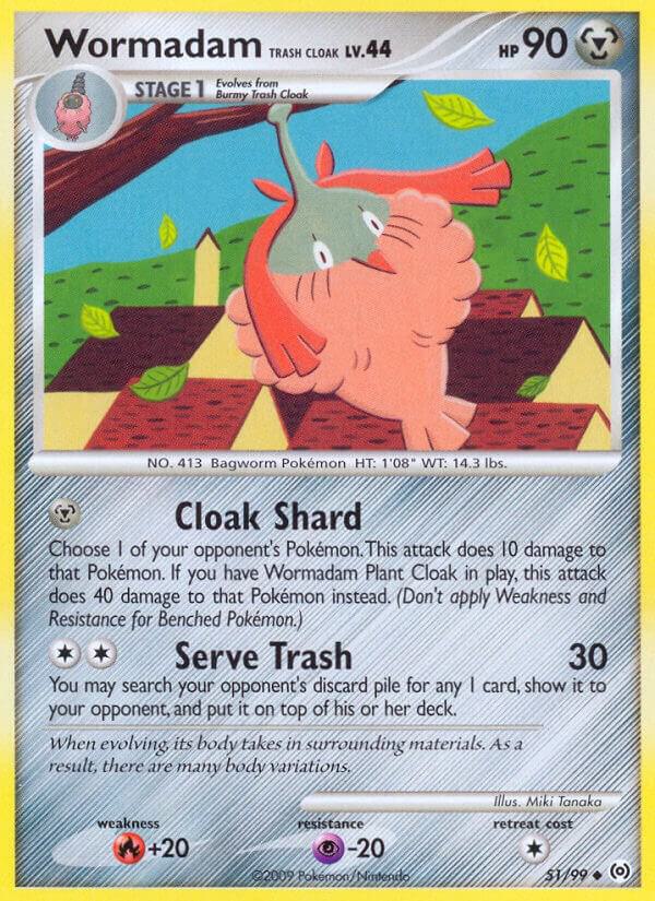 Pokemon Wormadam [Trash Cloak] 51/99 Arceus