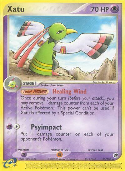 Pokemon Xatu 55/100 Sandstorm