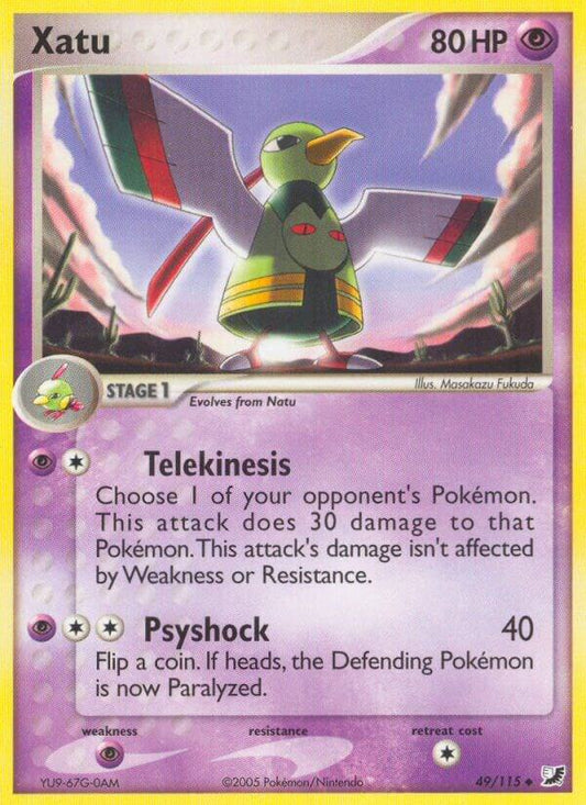 Pokemon Xatu 49/115 Unseen Forces