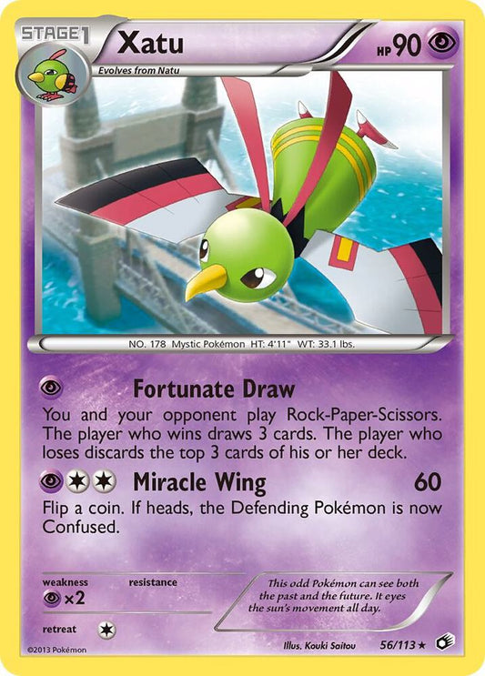 Pokemon Xatu 56/113 Legendary Treasures
