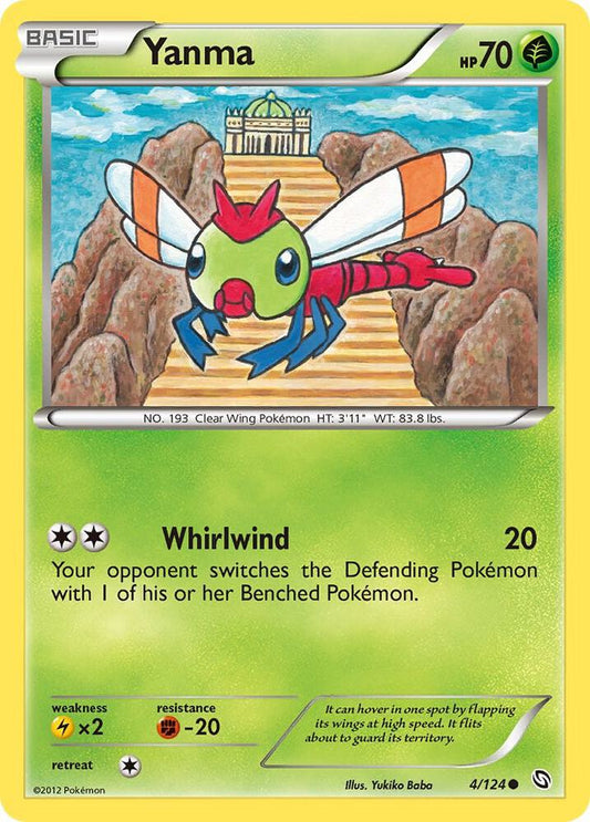 Pokemon Yanma 4/124 Dragons Exalted