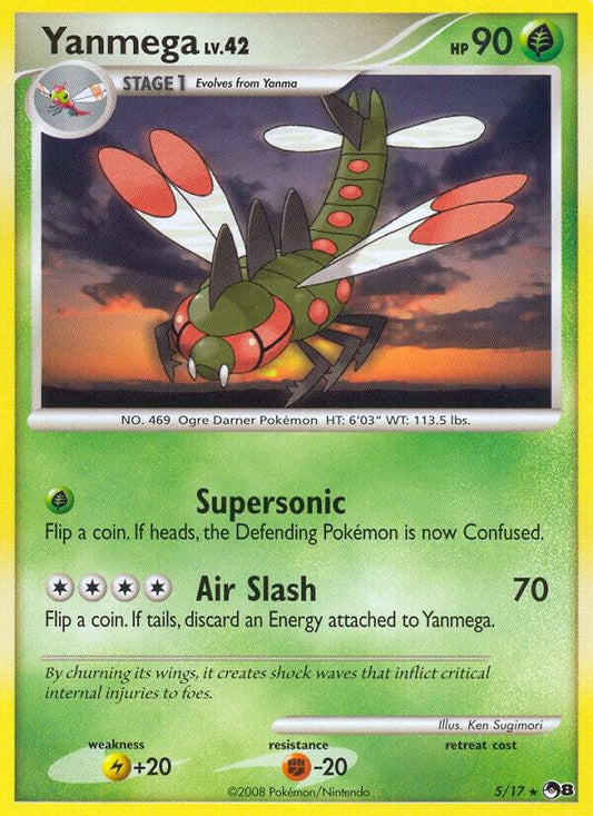 Pokemon Yanmega 5/17 POP Series 8