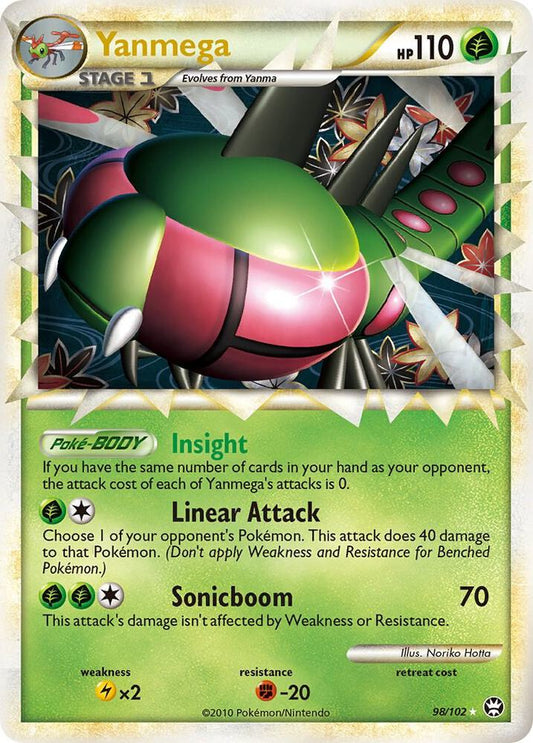 Pokemon Yanmega Prime 98/102 Triumphant