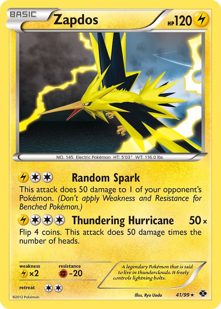 Pokemon Zapdos 41/99 Next Destinies