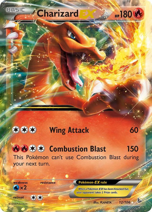 Pokemon Charizard EX 12/106 Flashfire