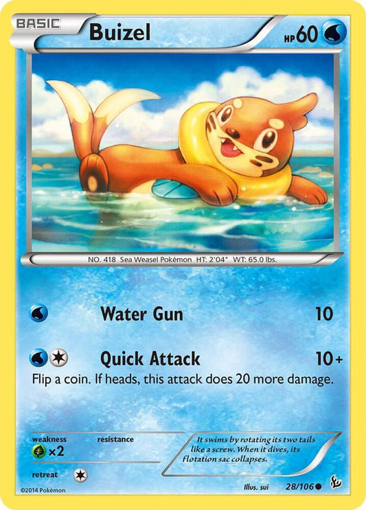 Pokemon Buizel 28/106 Flashfire