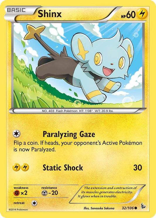 Pokemon Shinx 32/106 Flashfire