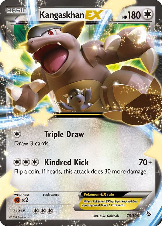 Pokemon Kangaskhan EX 78/106 Flashfire