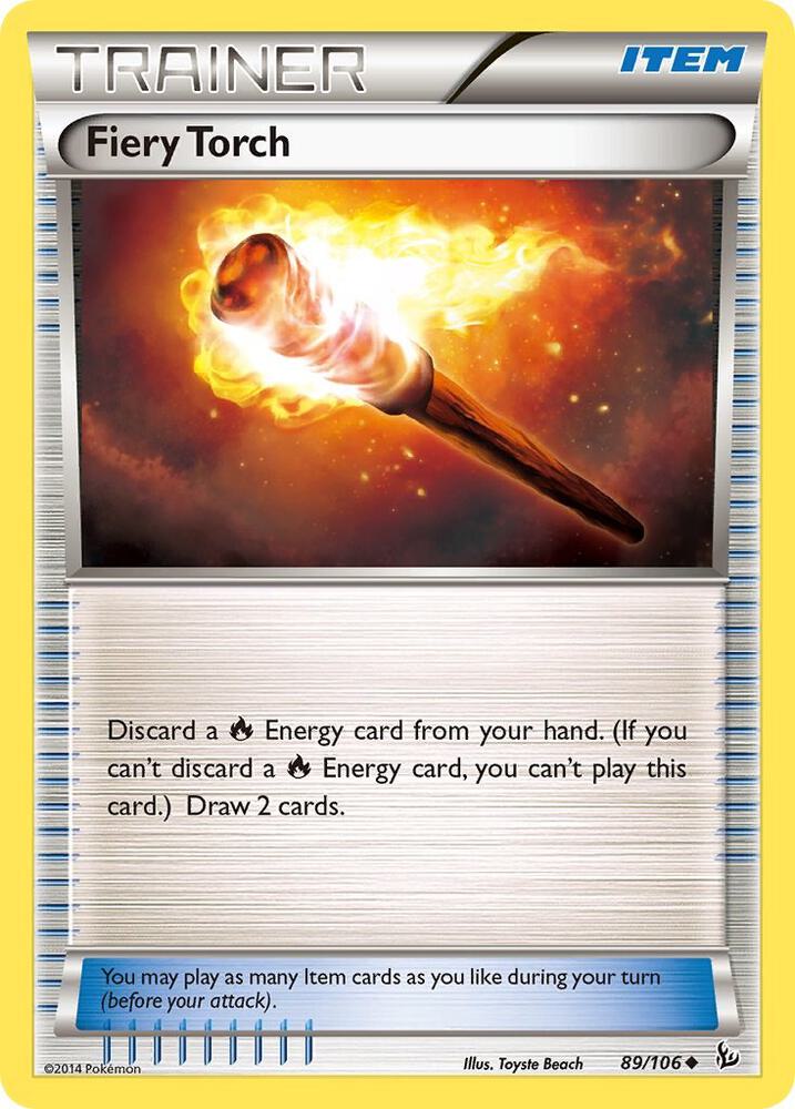 Pokemon Fiery Torch 89/106 Flashfire