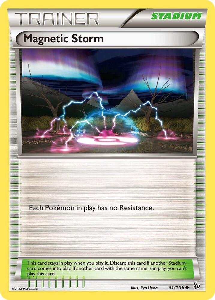 Pokemon Magnetic Storm 91/106 Flashfire