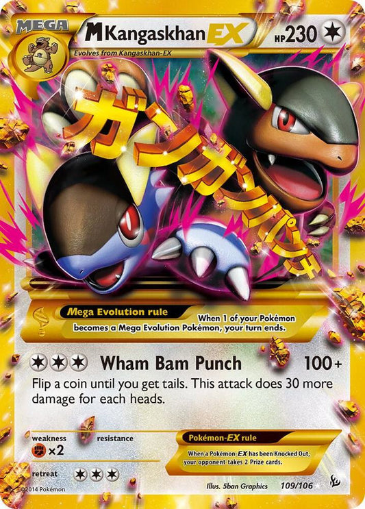 Pokemon M Kangaskhan EX 109/106 Flashfire