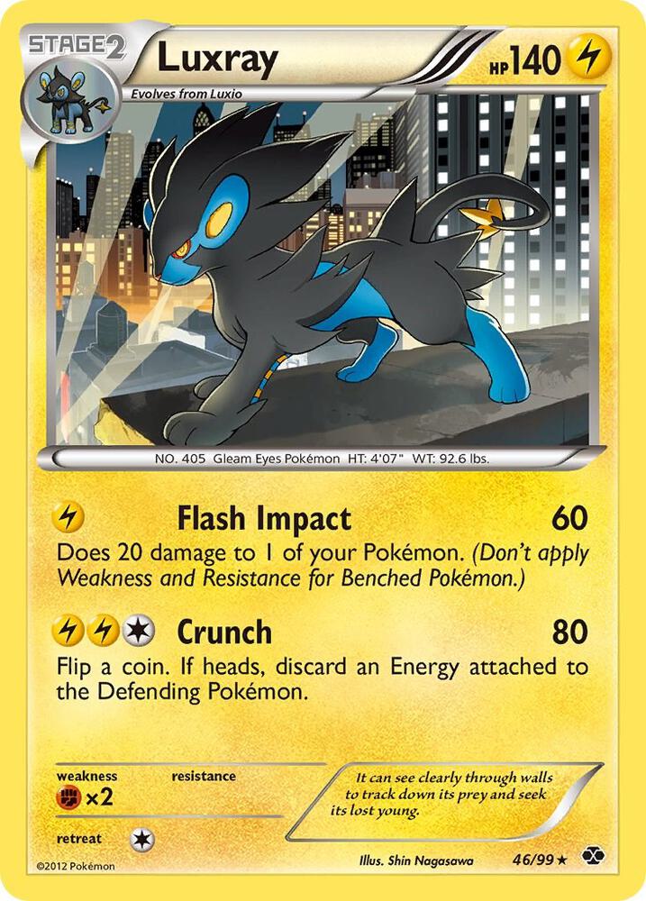 Pokemon Luxray 46/99 Next Destinies