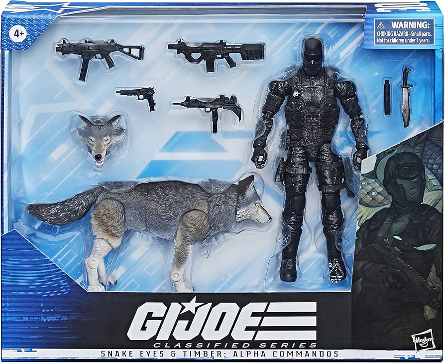 Hasbro GI Joe Classified Series Snake Eye & Timber Alpha Commandos