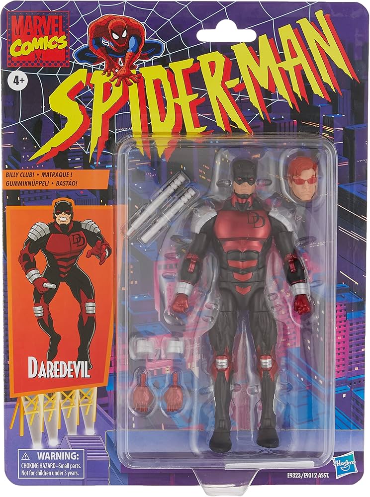 Hasbro Marvel Comics Spider-Man Daredevil Action Figure