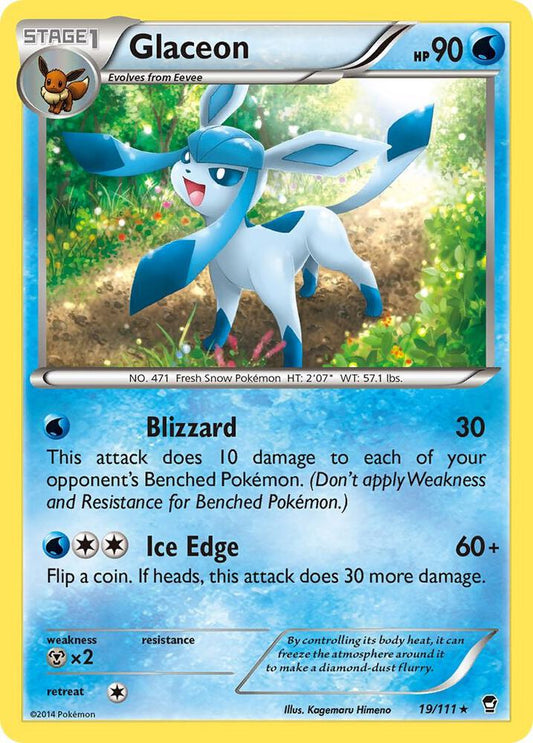 Pokemon Glaceon 19/111 Furious Fists