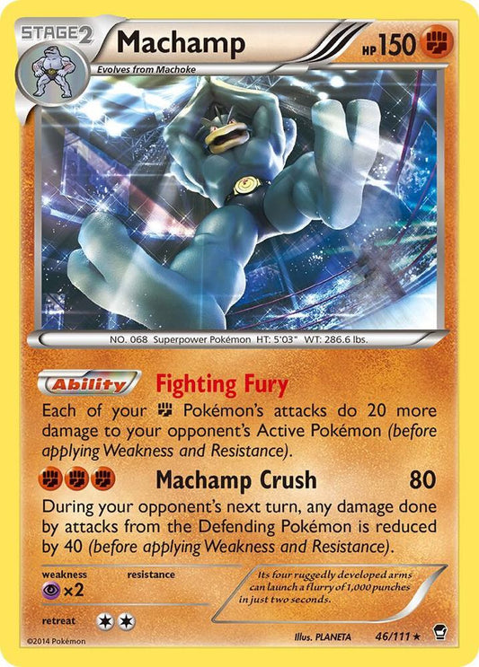 Pokemon Machamp 46/111 Furious Fists
