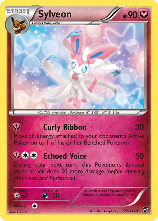 Pokemon Sylveon 72/111 Furious Fists