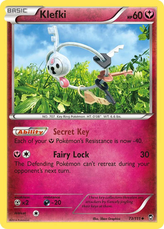 Pokemon Klefki 73/111 Furious Fists