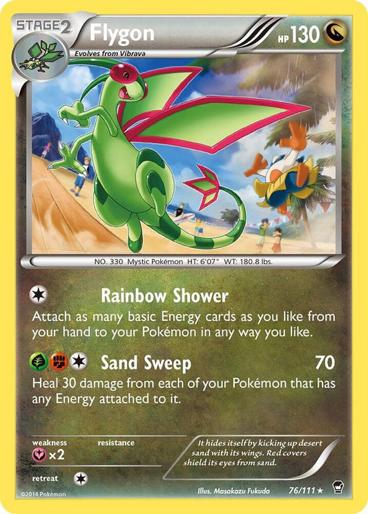 Pokemon Flygon 76/111 Furious Fists