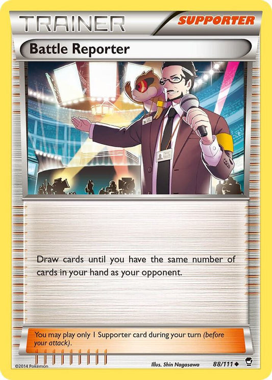Pokemon Battle Reporter 88/111 Furious Fists