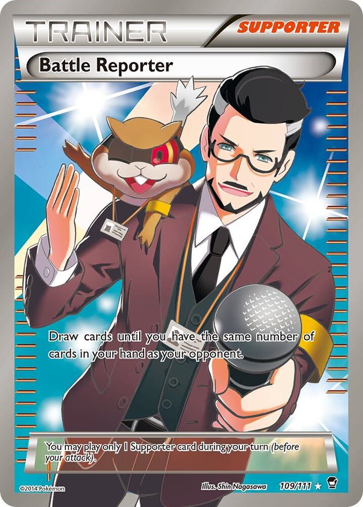 Pokemon Battle Reporter 109/111 Furious Fists