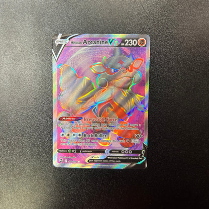 Pokemon TCG Hisuian Arcanine V 179/195