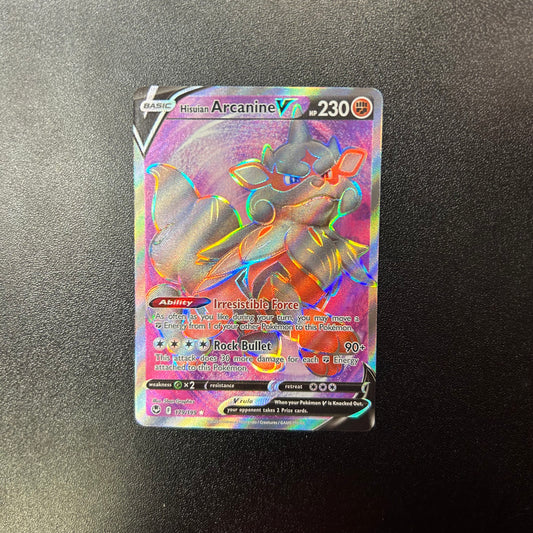Pokemon TCG Hisuian Arcanine V 179/195
