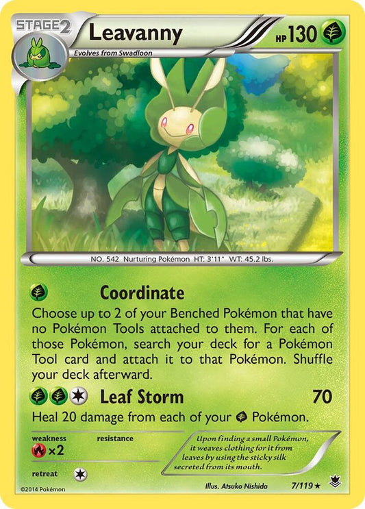 Pokemon Leavanny 7/119 Phantom Forces