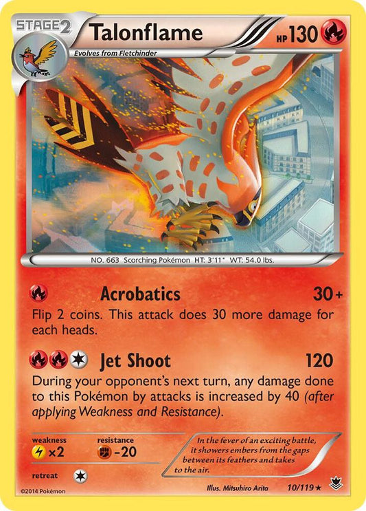 Pokemon Talonflame 10/119 Phantom Forces