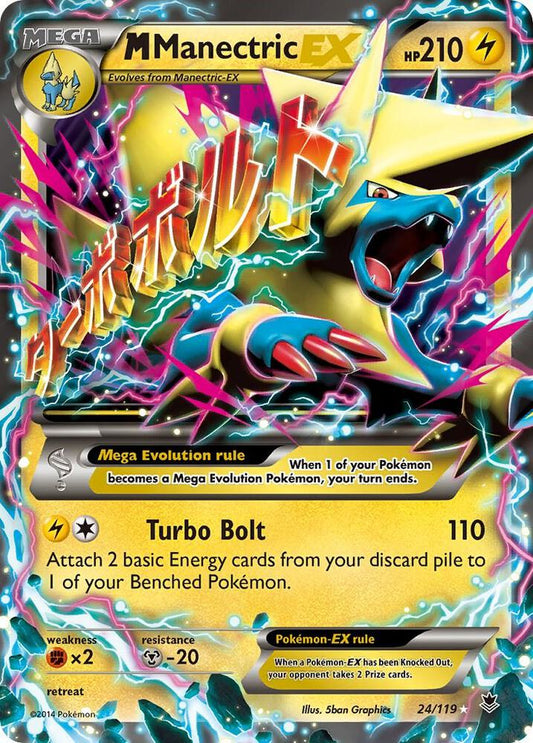 Pokemon M Manectric EX 24/119 Phantom Forces