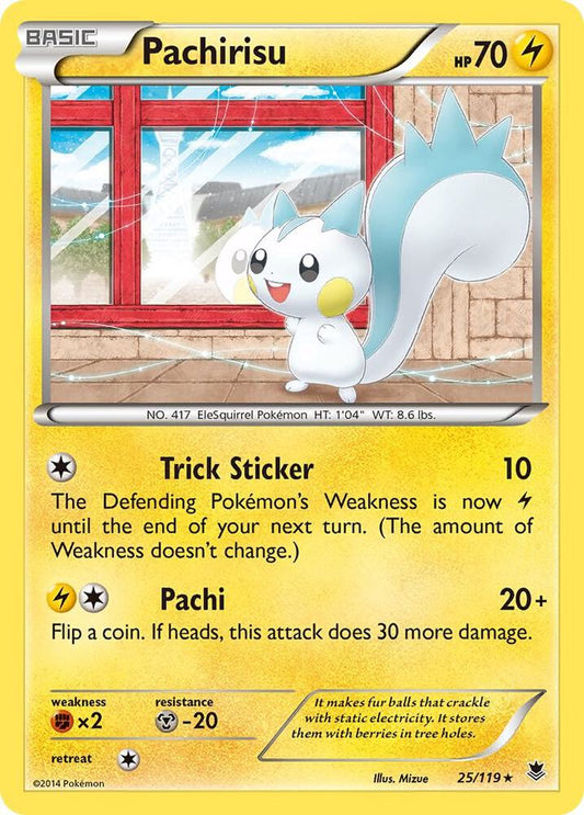 Pokemon Pachirisu 25/119 Phantom Forces