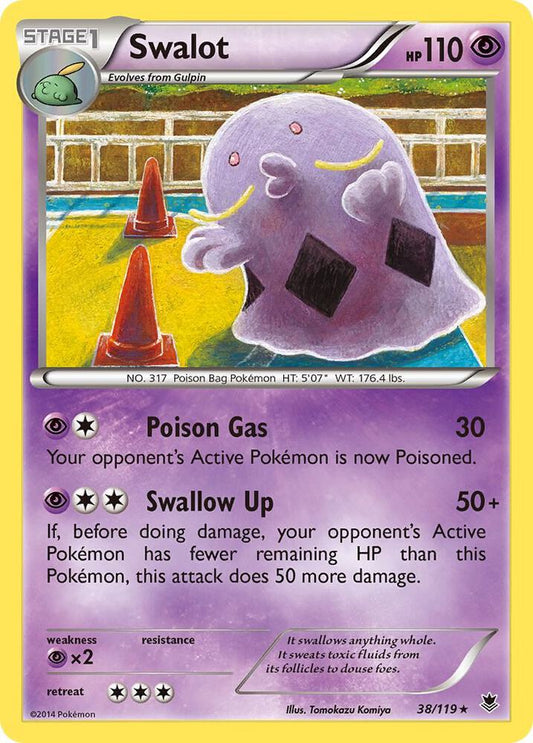 Pokemon Swalot 38/119 Phantom Forces