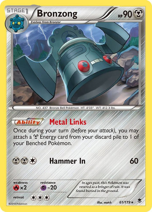 Pokemon Bronzong 61/119 Phantom Forces