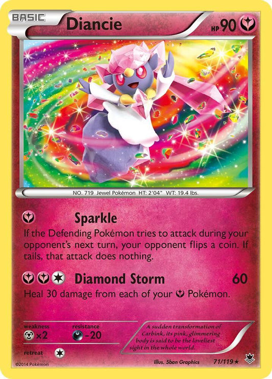 Pokemon Diancie 71/119 Phantom Forces