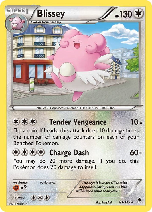 Pokemon Blissey 81/119 Phantom Forces