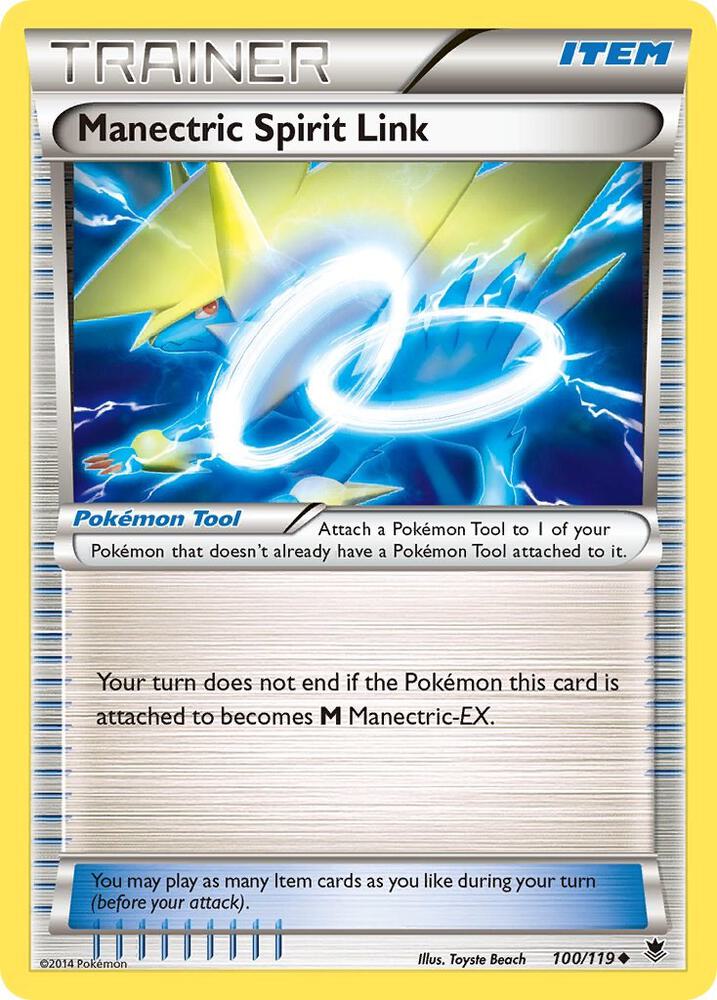 Pokemon Manectric Spirit Link 100/119 Phantom Forces