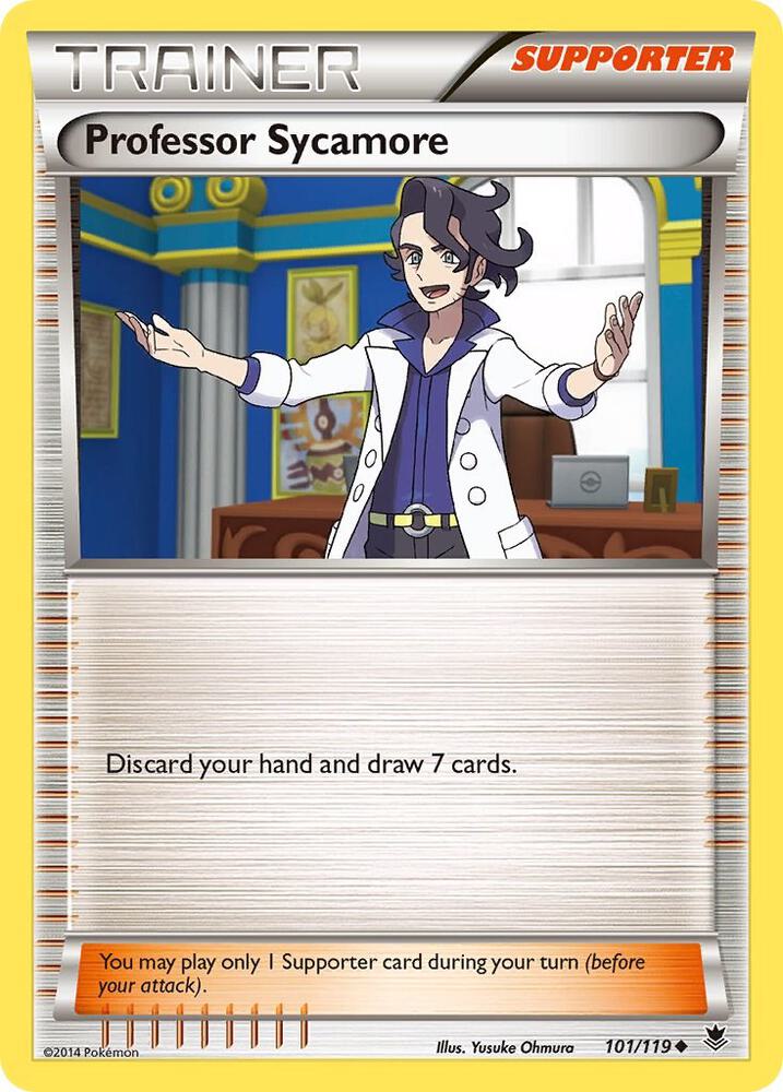Pokemon Professor Sycamore 101/119 Phantom Forces