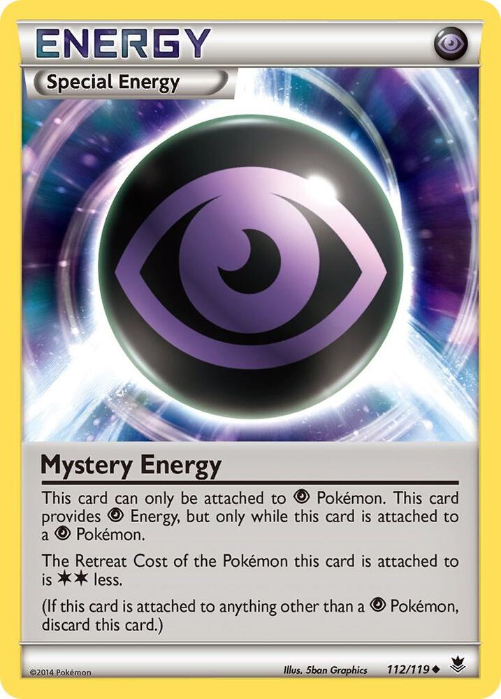 Pokemon Mystery Energy 112/119 Phantom Forces