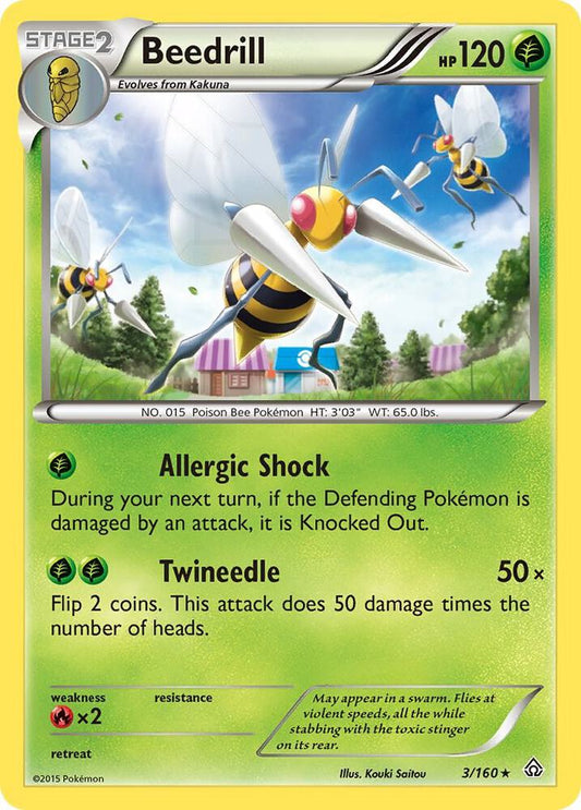 Pokemon Beedrill 3/160 Primal Clash