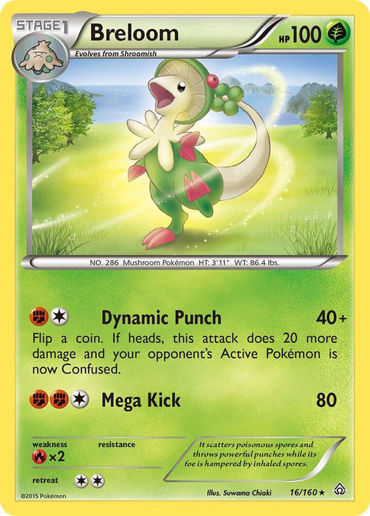 Pokemon Breloom 16/160 Primal Clash